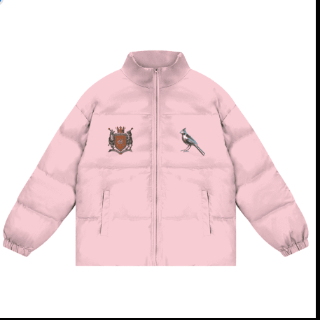 Blog about Chrome Cardinals Zipper Puffer Coat