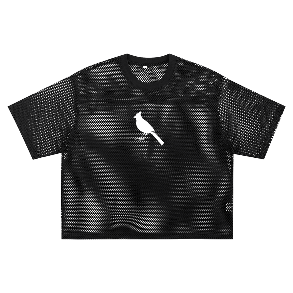Heretic-s Eternal Bonds Boxy Net Graphic Tshirt