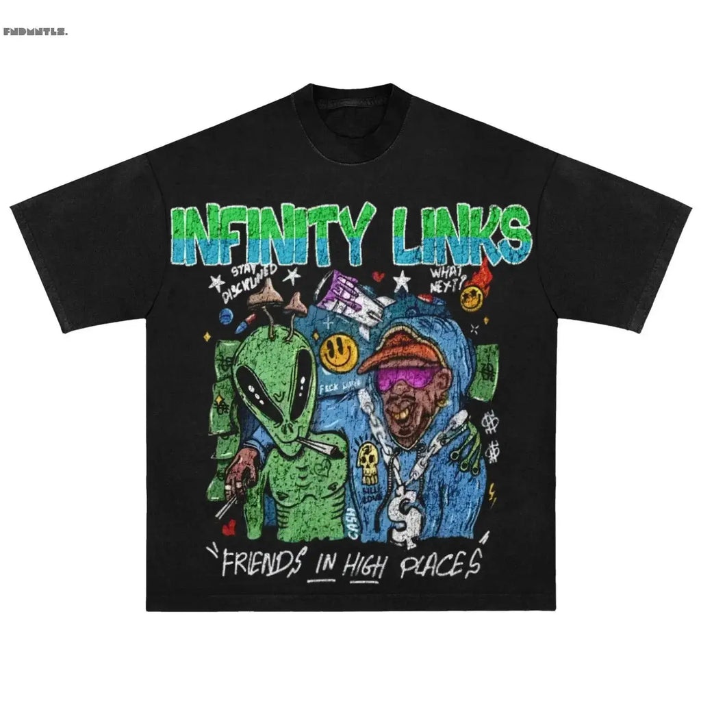 Infinity Links Sommer 2024 Design-T-Shirts