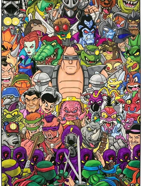 NYC Teens vs Villains in Graphic Tshirts