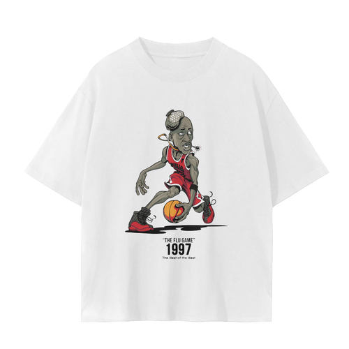 1997 Flu Game Unisex Seamless Graphic T-Shirt - 230 GSM - Heretic - s Streetwear - casual wear - Cotton T-shirt -  product_type