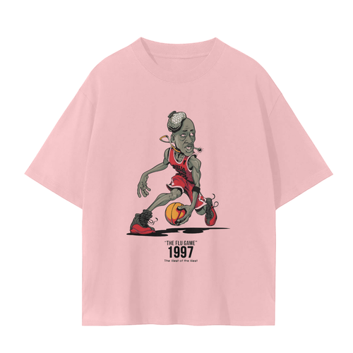 1997 Flu Game Unisex Seamless Graphic T-Shirt - 230 GSM - Heretic - s Streetwear - casual wear - Cotton T-shirt -  product_type