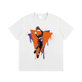 Round Mound of Rebound Essential Cotton T-Shirt White

