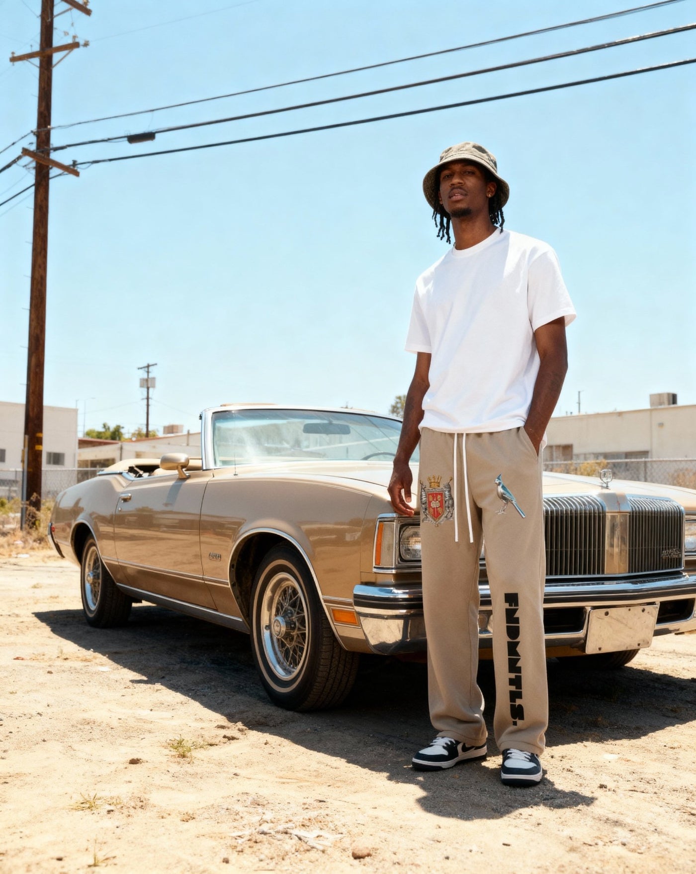 Armor of God Crest Fleece Bottoms - Heretic - s Streetwear - autumn winter fashion - casual wear -  product_type