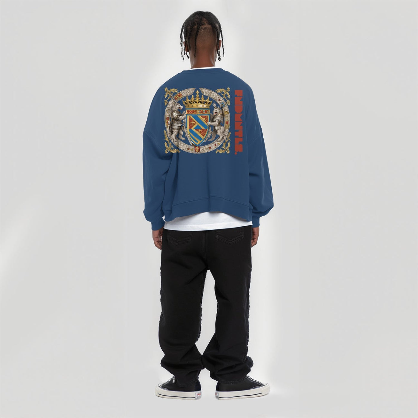 Armor of God Crest Long Sleeve Graphic Tshirt - Heretic - s Streetwear - daily casual - graphic tee -  product_type