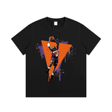 Round Mound of Rebound Essential Cotton T-Shirt Black


