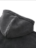Gray hooded sweatshirt from Care Bears FNDMNTLS collection, available in various inches and centimeters