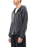 Care Bears FNDMNTLS Gray Zip Hoodie, cozy 10 inch cotton hoodie for kids