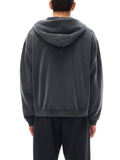 Gray hooded sweatshirt from Care Bears FNDMNTLS collection, perfect for comfort and style