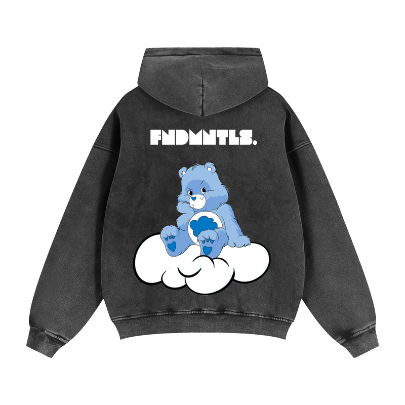Care Bears FNDMNTLS. Zip Up Hoodie - Heretic - s Streetwear - Care Bears Hoodie - Casual Streetwear -  product_type
