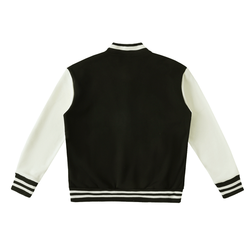 Chrome Cardinal Two - Tone Fleeced Varsity Jacket - Heretic - s Streetwear - Chrome Cardinals - drop access -  product_type