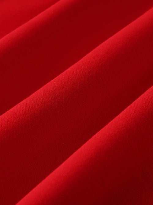 Chrome Cardinal Two - Tone Fleeced Varsity Jacket - Heretic - s Streetwear - Chrome Cardinals - drop access -  product_type