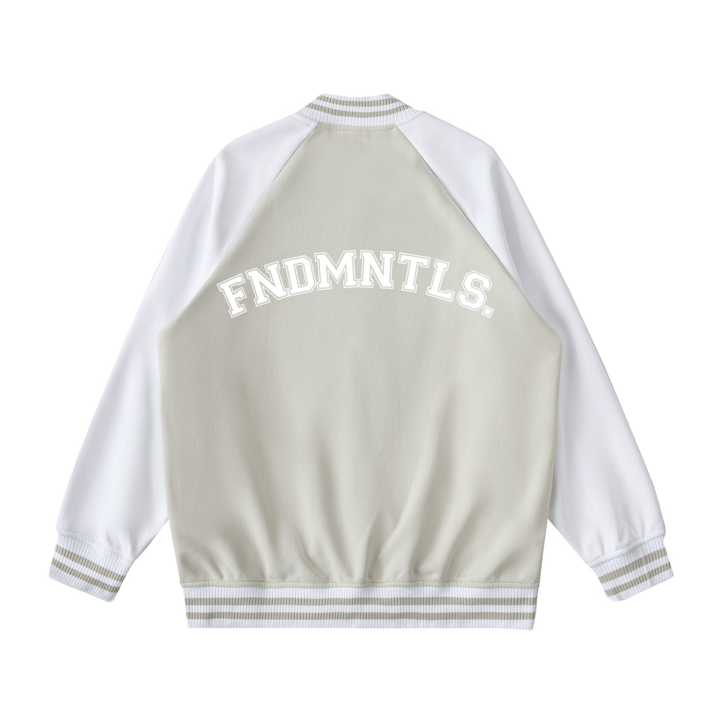 Chrome Cardinal Two Tone Raglan Sleeve Varsity Jacket - Heretic - s Streetwear - two tone raglan sleeve - varsity jacket -  product_type