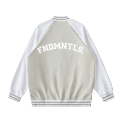 Chrome Cardinal Two Tone Raglan Sleeve Varsity Jacket - Heretic - s Streetwear - two tone raglan sleeve - varsity jacket -  product_type