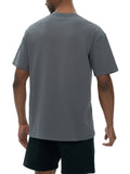 Gray T-shirt and black shorts from Cardinals Fndmntls rugby collection, SEO friendly alt text
