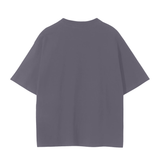 Gray short-sleeved T-shirt featuring chrome Cardinals Fndmntls rugby graphic display