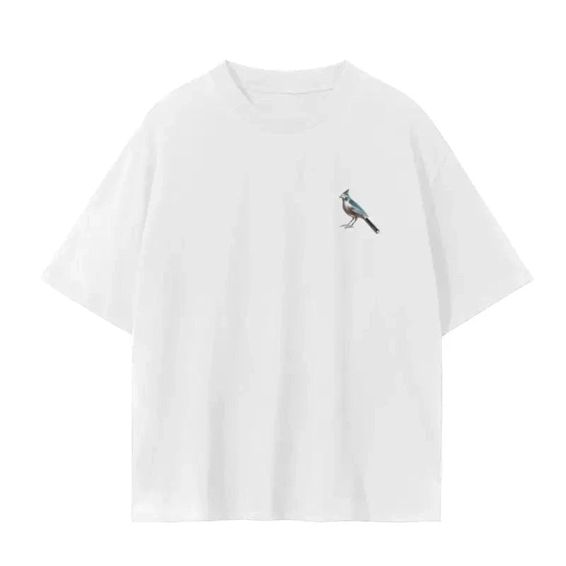 Chrome Cardinals FNDMNTLS. Rugby Graphic Tshirt - Heretic - s Streetwear - Cotton Tee - FNDMNTLS -  product_type