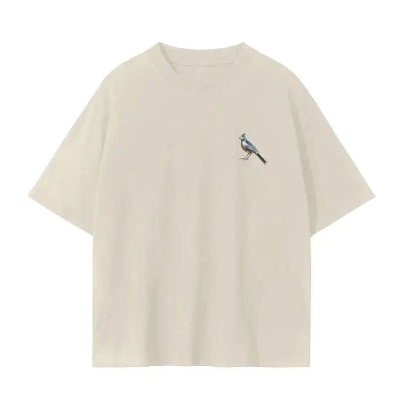 Chrome Cardinals FNDMNTLS. Rugby Graphic Tshirt - Heretic - s Streetwear - Cotton Tee - FNDMNTLS -  product_type