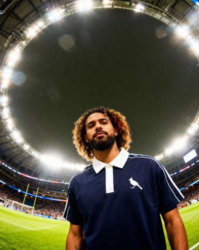 Contrast Collar Short - Sleeve Polo Shirt - Heretic - s Streetwear - casual wear - Cotton Polo -  product_type