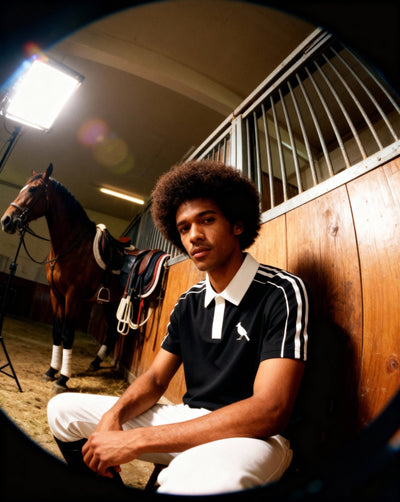 Contrast Collar Short - Sleeve Polo Shirt - Heretic - s Streetwear - casual wear - Cotton Polo -  product_type