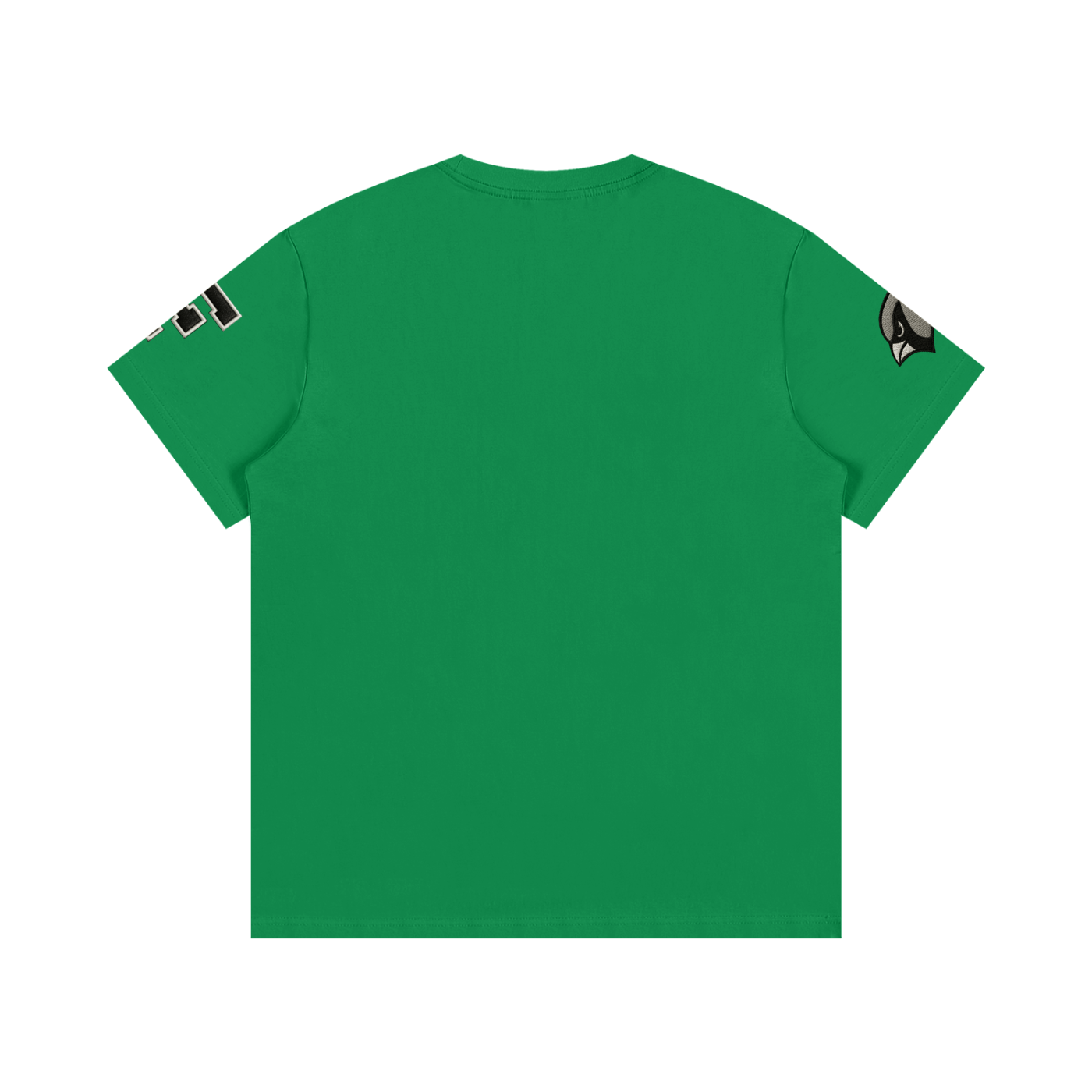 Embroidered Varsity Essential Cotton T-Shirt - Heretic - s Streetwear - DTG - embroidery effect -  product_type