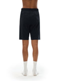 Dark athletic shorts from Ferrari Boys Essential Heavyweight Bird Emblem Shorts collection