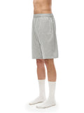 Gray athletic shorts from Ferrari Boys Essential Heavyweight Bird Emblem Shorts collection