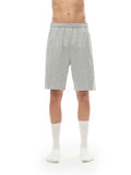 Gray athletic shorts from Ferrari Boys Essential Heavyweight Bird Emblem Shorts collection