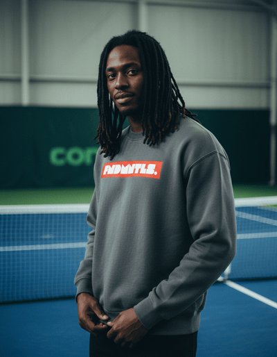 Fleeced Cotton Blend Graphic Sweatshirt - Heretic - s Streetwear - Casual Wear - Fleeced Sweatshirt -  product_type