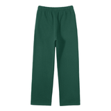 Green wide-leg pants from God Fndmntls Crest Bird Fleece Sweatpants, available in inches and cm