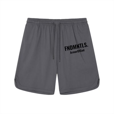 Armor of God Mesh-Lined Quick-Dry Performance Shorts - Heretic-s Streetwear - Armor of God FNDMNTLS - Bottoms