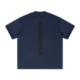 FNDMNTLS. Black Logo Heavyweight Graphic T-Shirt - Tshirts