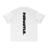 FNDMNTLS. Black Logo Heavyweight Graphic T-Shirt - Tshirts
