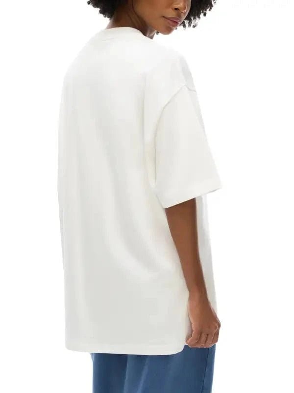 FNDMNTLS. Black Logo Heavyweight Graphic TShirt - Heretic-s Streetwear - 100% Cotton Shirt - 305GSM T-Shirt