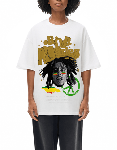 bob marleyHeretic-s StreetwearCasual StreetwearCasual T-shirt