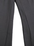 FNDMNTLS. Mr. Rodgers Flared Black Drawstring Pants