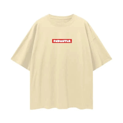 FNDMNTLS. Box Logo Graphic T-shirt - Heretic - s Streetwear - Box Logo - Casual Wear -  product_type