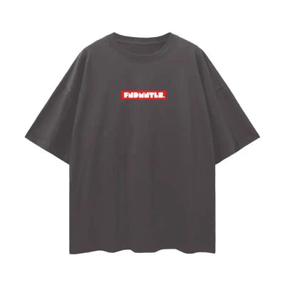 FNDMNTLS. Box Logo Graphic T-shirt - Heretic - s Streetwear - Box Logo - Casual Wear -  product_type