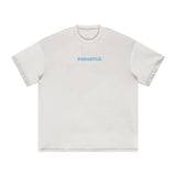 Heavyweight Earth Tone FOG T-Shirt - 305GSM - Oat Gray / XS