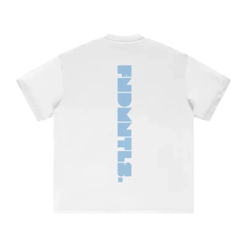 FNDMNTLS. Carolina Heavyweight Earth Tone FOG Graphic T-Shirt - 305GSM - Heretic - s Streetwear - casual t-shirt - Casual Wear -  product_type