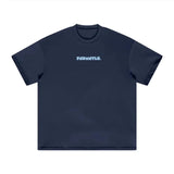 Heavyweight Earth Tone FOG T-Shirt - 305GSM - Navy / XS