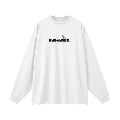 FNDMNTLS. Chrome Cardinals Long Sleeve Graphic TShirt - Heretic - s Streetwear - Casual Wear - Chrome Cardinals -  product_type
