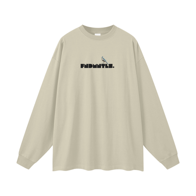 FNDMNTLS. Chrome Cardinals Long Sleeve Graphic TShirt - Heretic - s Streetwear - Casual Wear - Chrome Cardinals -  product_type