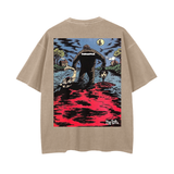 Vintage Wash Drop Shoulder T-Shirt - 250 GSM