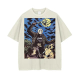 Vintage Wash Drop Shoulder T-Shirt - 250 GSM - Apricot / S