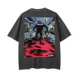 Vintage Wash Drop Shoulder T-Shirt - 250 GSM