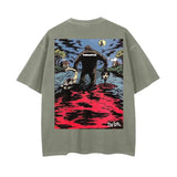 Vintage Wash Drop Shoulder T-Shirt - 250 GSM