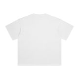 White T-shirt from Cyborg Fndmntls Enzyme Washed Graphic Tee collection