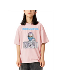 Pink graphic tee from Cyborg Fndmntls Kids collection, ideal for stylish kidswear