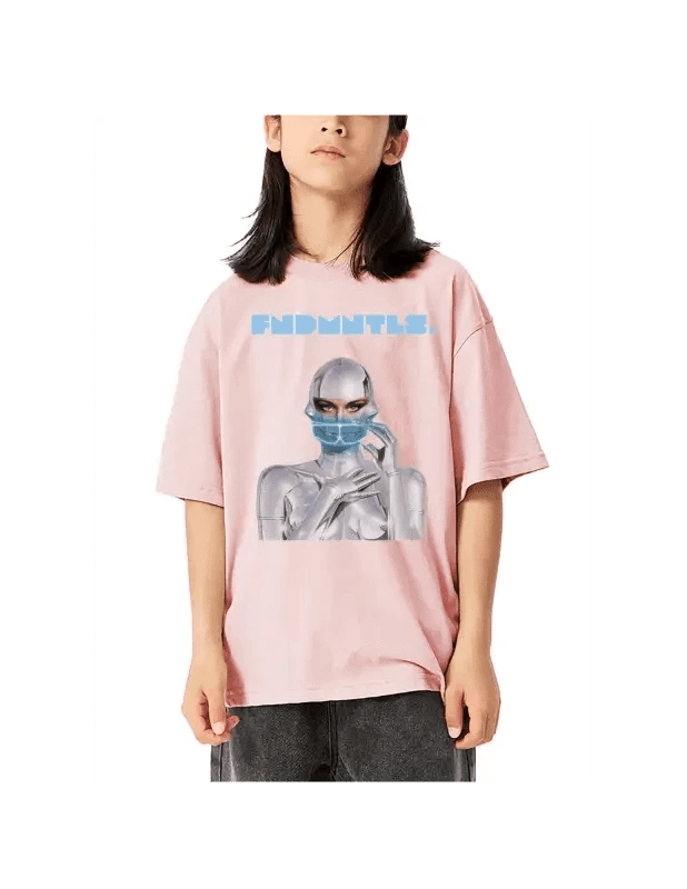 FNDMNTLS. Cyborg Kids Graphic Tshirt - Heretic - s Streetwear - Cyborg FNDMNTLS - graphic T-shirt -  product_type